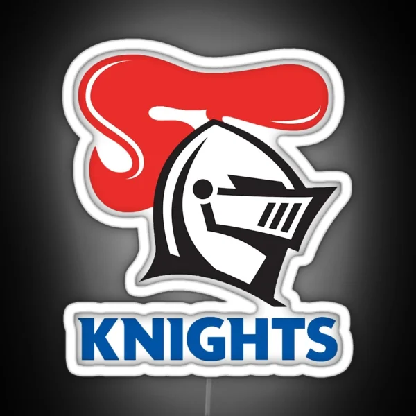 Newcastle Knights NRL RGB Neon Sign