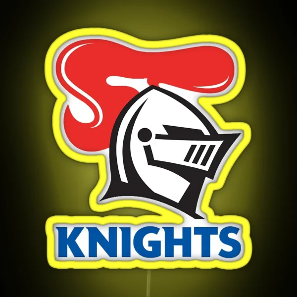 Newcastle Knights NRL RGB Neon Sign