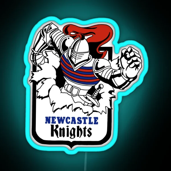 Newcastle Knights RGB Neon Sign
