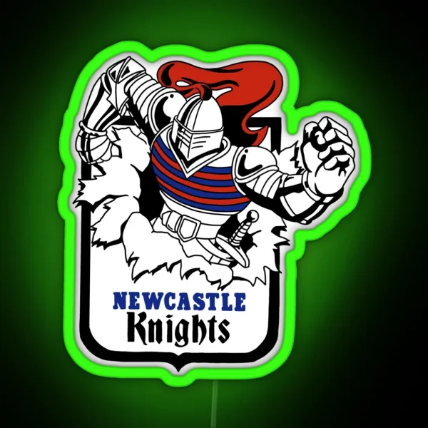 Newcastle Knights RGB Neon Sign