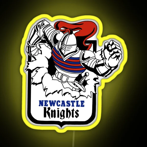 Newcastle Knights RGB Neon Sign