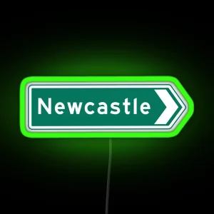 Newcastle RGB Neon Sign