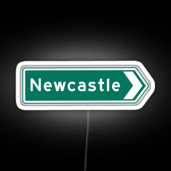 Newcastle RGB Neon Sign