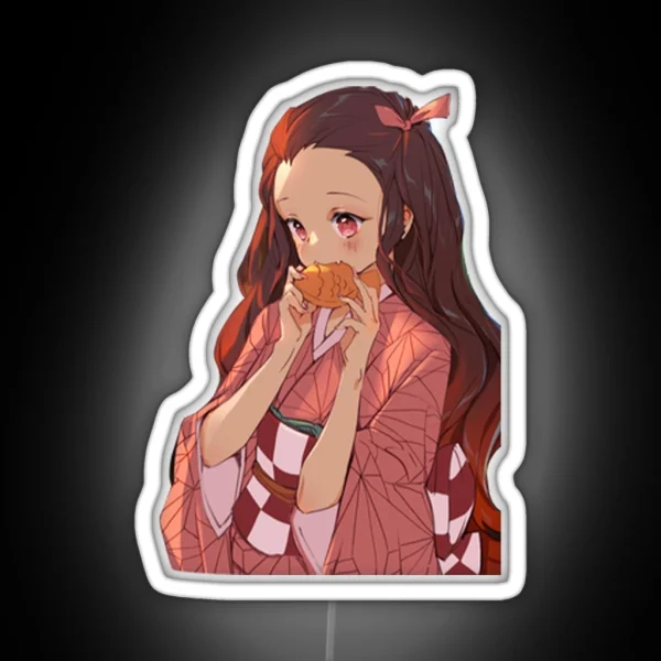 Nezuko Cute RGB Neon Sign