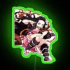 Cute Nezuko RGB Neon Sign