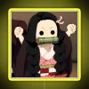 Nezuko Demon Slayer Neon Sign RGB Yellow