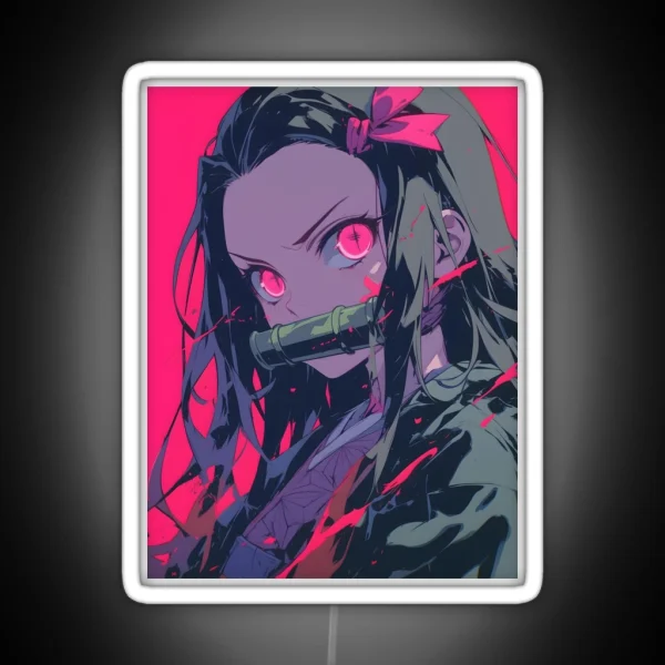 Nezuko Kamado Demon Slayer 43 RGB Neon Sign