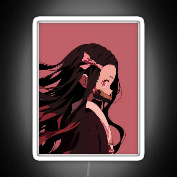 Nezuko Kamado Demon Slayer 44 RGB Neon Sign