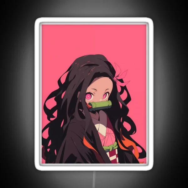 Nezuko Kamado Demon Slayer 47 RGB Neon Sign