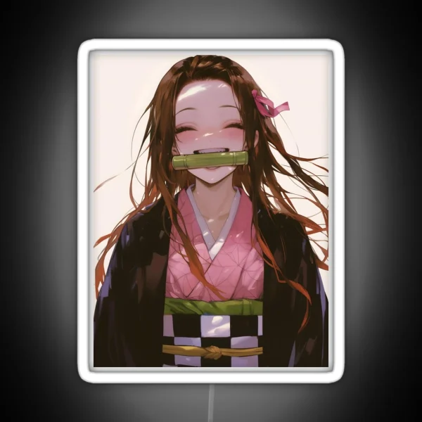 Nezuko Kamado Demon Slayer 49 RGB Neon Sign