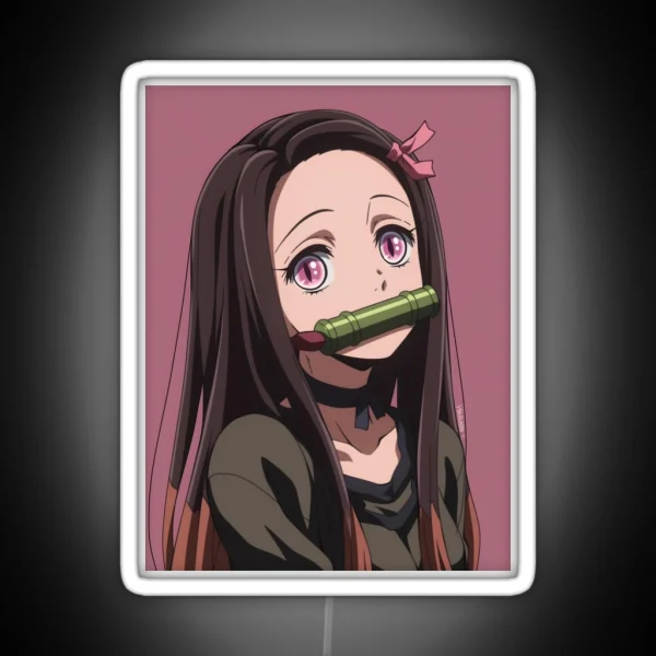 Nezuko Kamado Demon Slayer 51 RGB Neon Sign