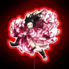 Nezuko Kamado Demon Slayer RGB Neon Sign Red