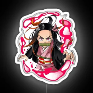 Nezuko Kamado RGB Neon Sign