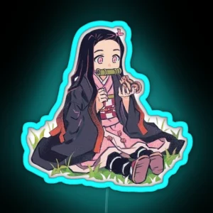 Nezuko Nature RGB Neon Sign