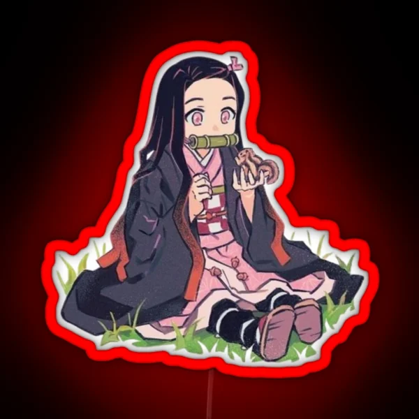 Nezuko Nature RGB Neon Sign