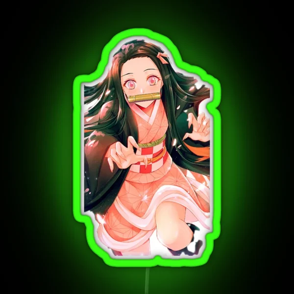 Nezuko RGB Neon Sign