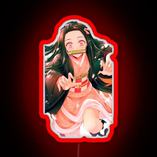 Nezuko RGB Neon Sign