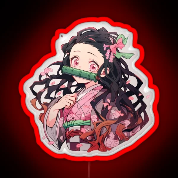 Nezuko RGB Neon Sign