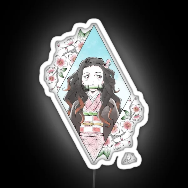 Nezuko RGB Neon Sign