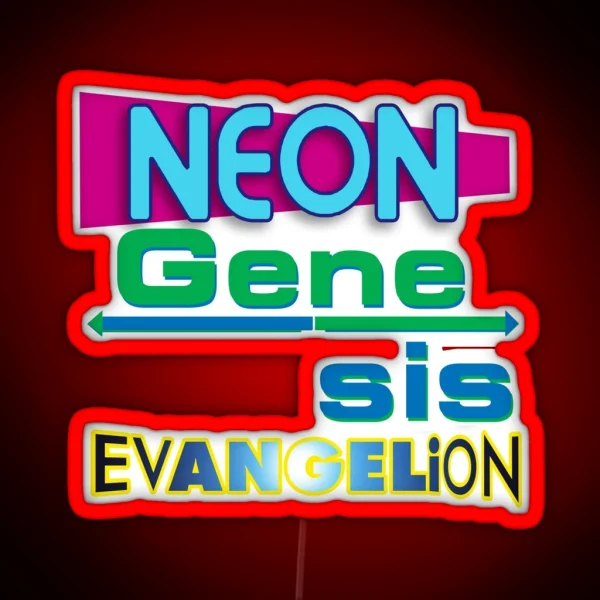 NGE But With Nick Sitcoms RGB Neon Sign