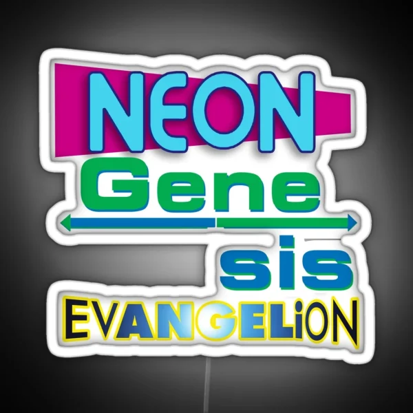 NGE But With Nick Sitcoms RGB Neon Sign