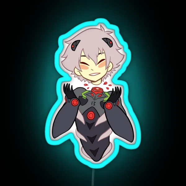 NGE Kaworu RGB Neon Sign
