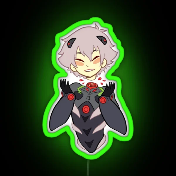 NGE Kaworu RGB Neon Sign