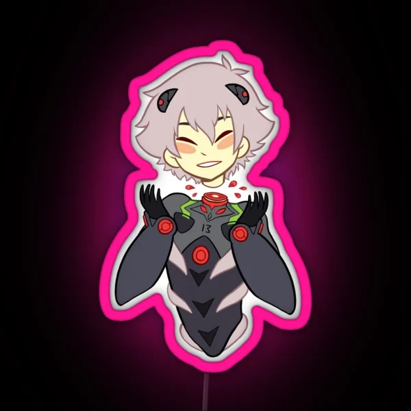 NGE Kaworu RGB Neon Sign