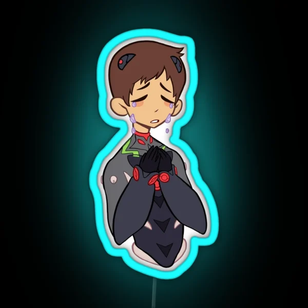 NGE Shinji RGB Neon Sign