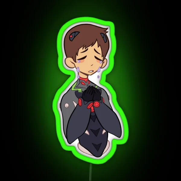 NGE Shinji RGB Neon Sign