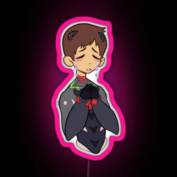 NGE Shinji RGB Neon Sign