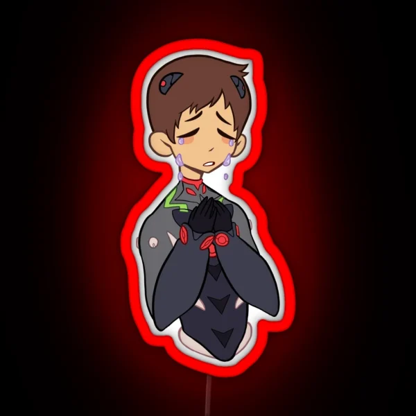 NGE Shinji RGB Neon Sign