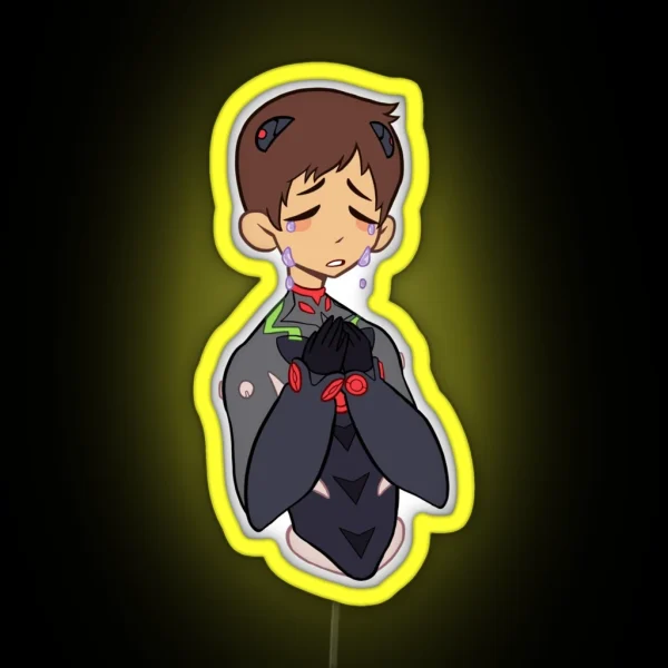 NGE Shinji RGB Neon Sign
