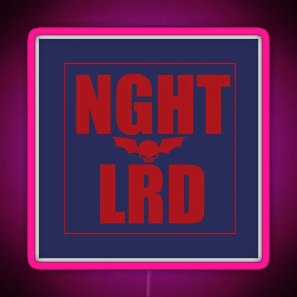 NGHT LRD RGB Neon Sign