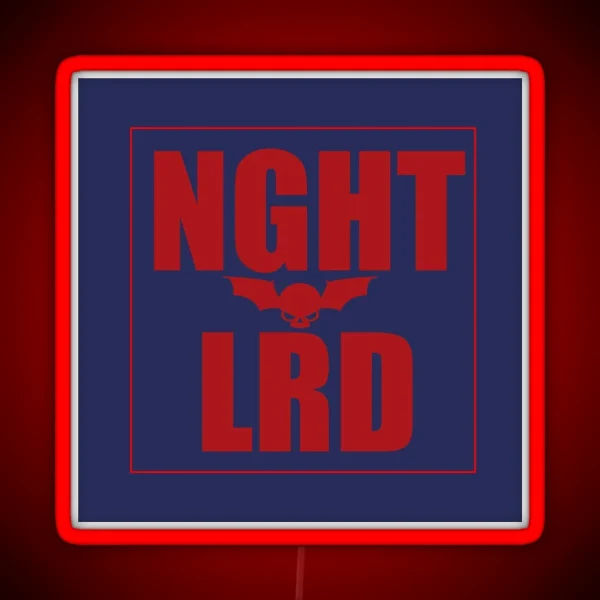 NGHT LRD RGB Neon Sign