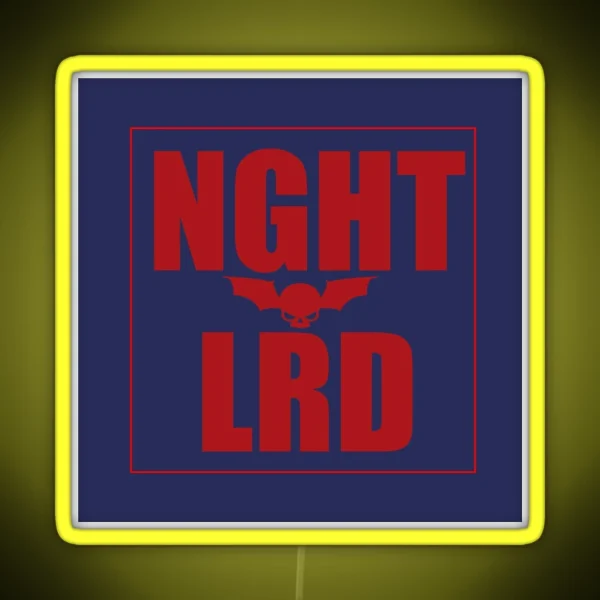 NGHT LRD RGB Neon Sign