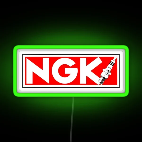 NGK Sparkplug Sponsor Led RGB Neon Sign