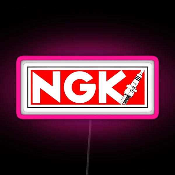 NGK Sparkplug Sponsor Led RGB Neon Sign