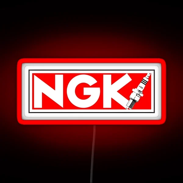 NGK Sparkplug Sponsor Led RGB Neon Sign