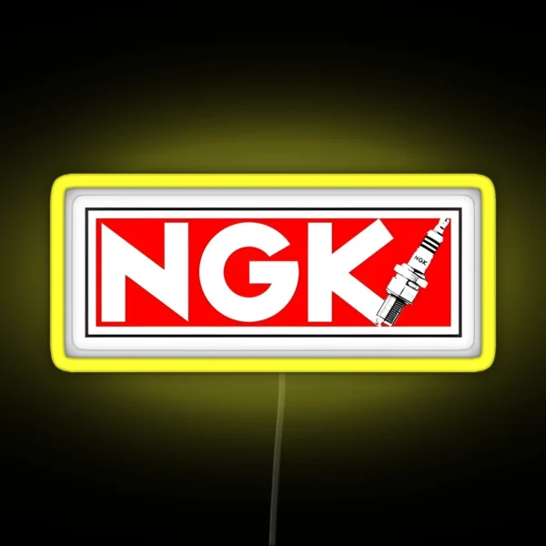 NGK Sparkplug Sponsor Led RGB Neon Sign