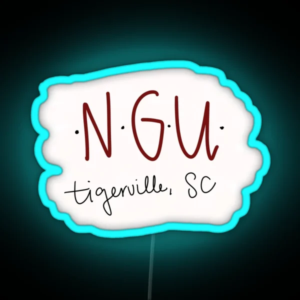 NGU RGB Neon Sign