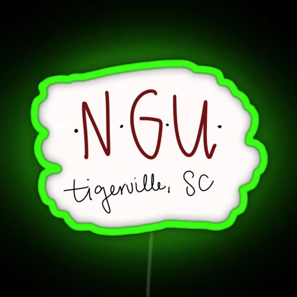 NGU RGB Neon Sign