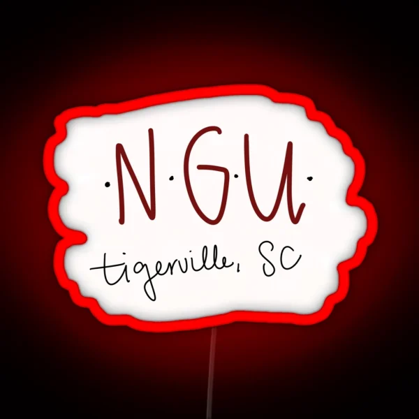 NGU RGB Neon Sign