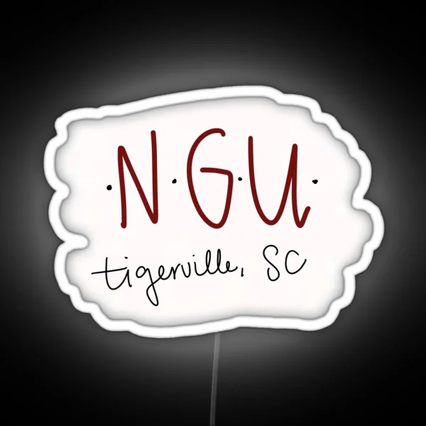 NGU RGB Neon Sign