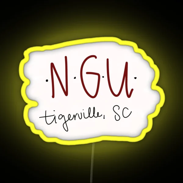 NGU RGB Neon Sign