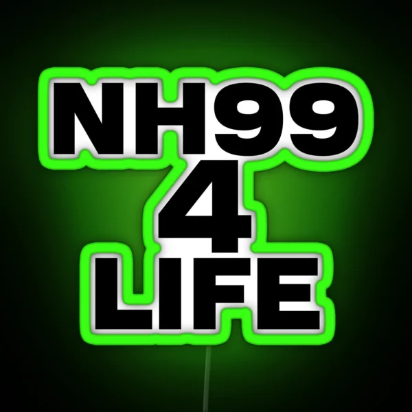 NH99 4 Life RGB Neon Sign