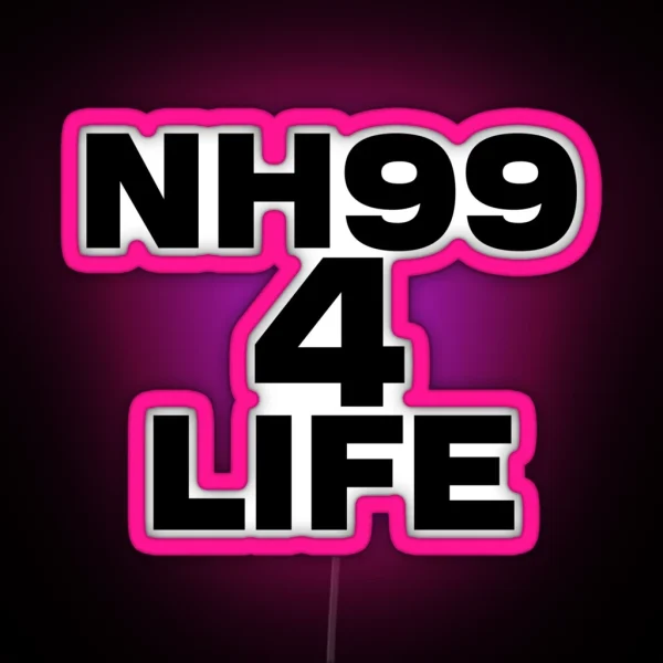 NH99 4 Life RGB Neon Sign