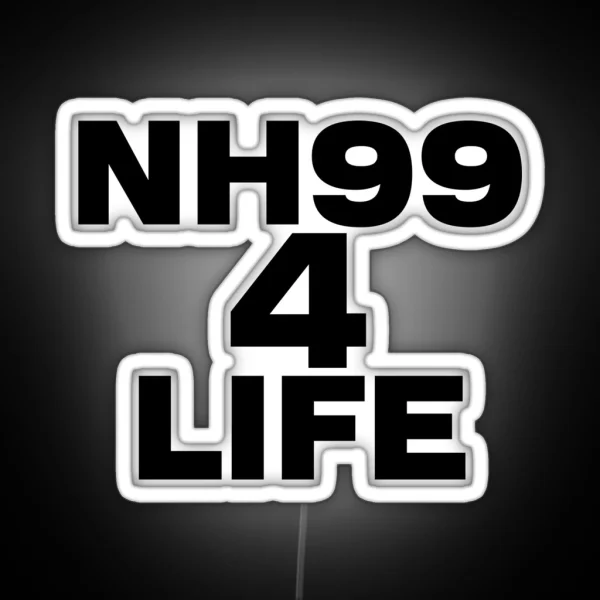 NH99 4 Life RGB Neon Sign