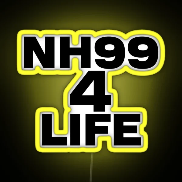 NH99 4 Life RGB Neon Sign