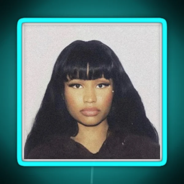 Nicki Minaj Mugshot Led RGB Neon Sign